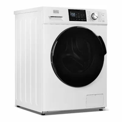 BLACK & DECKER Washer: White, 2.7 cu ft Capacity, Front Load - Front Load Washing Machines