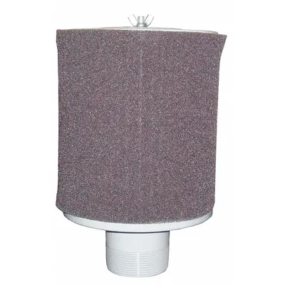 SOLBERG Filter Silencer: 3 in (M)NPT Inlet Size, 300 cfm, 13 in Overall Ht - Air Compressor Intake Filters & Silencers