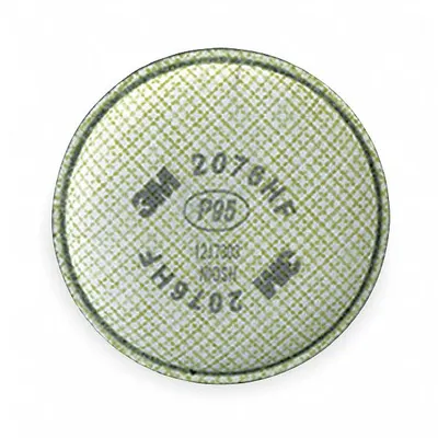 3M 2076HF Combination Cartridge/Filter - 3M 6000, 6500, 7500, or FF-400 Reusable Respirators Compatible Filters & Cartridges