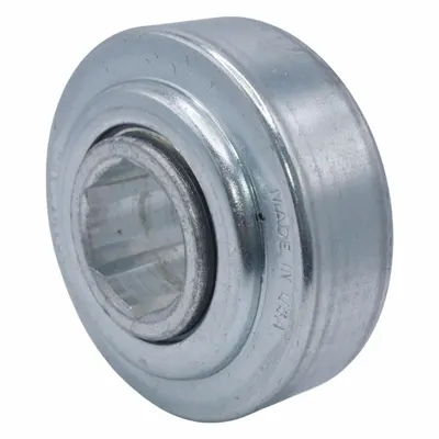 FRANTZ Conveyor Bearing: 1 in For Axle Size, 3.07 in Bearing OD, 1 1/4 in Overall Wd - Sealed General Purpose Conveyor Roller Bearings for Harsh Environments