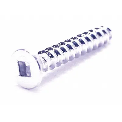 FOREVERBOLT Wood Screw: #6 Size, 1 1/4 in Lg, Stainless Steel, NL-19, Flat, Square - Deck Screws for Wood