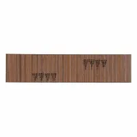 Headless, smooth steel pin nail with glue coating and chisel point. Shank diameter 0.026 in, overall length 3/4 in. Collated for use in pneumatic or electric nailers. Suitable for trim, finishing, and brad nailing applications where minimal surface damage is required