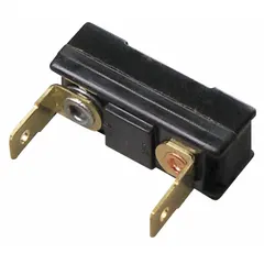 The BUSSMANN CBT-30N is a Type II automotive circuit breaker from the CBT-N series. It operates at 12V DC and features a blade terminal connection for plug-in mounting in standard fuse blocks. This circuit breaker is designed to protect wiring and components in vehicle electrical systems by automatically resetting after a fault condition.