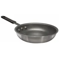 CRESTWARE Fry Pan: Non-Stick, 7 1/2 in Top Dia, Aluminum, Silver, Aluminum, NSF Certified, Gray (MPN FRY07XH)