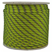 ALL GEAR Rigging and Climbing Rope: Kernmantle, 1/2 in Dia, 820 lb Working Load Limit, Polyester (MPN AGKM12150DBGY)