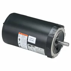 Open drip proof (ODP) C-face 3-phase AC motor rated 2 hp, 1740 RPM at 60 Hz. Operates on 230/460V AC with full-load current of 5.38/2.69 A. Suitable for industrial applications such as pumps, fans, conveyors, and compressors requiring a C-face mount configuration in dry indoor environments.