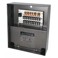 SPECO TECHNOLOGIES Camera Power Supply: 3 Pin AC Socket, No Outputs Included, Power Supplies, 12V DC (MPN P9W10DUL)