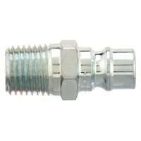 SNAP-TITE Hydraulic Quick Connect Hose Coupling: 3/8 in, Steel, 27.25 lpm Max. Flow Rate, Buna, MNPT (MPN PHN6-6M)