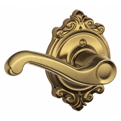 SCHLAGE Door Lockset: Dummy Lever Locksets, Brass