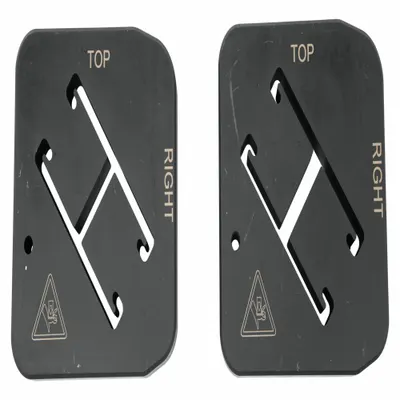 WILTON Blades: (2) Identical Blades, For 3 1/4 in Strut Wd - Dies for Strut Shears