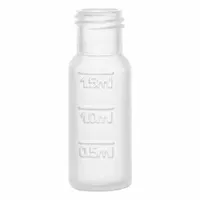 APPROVED VENDOR Plastic Vials: Chromatography, Polypropylene, 1.5 mL, Natural, 12 mm Body Dia, Round (MPN 09-1300-1000)