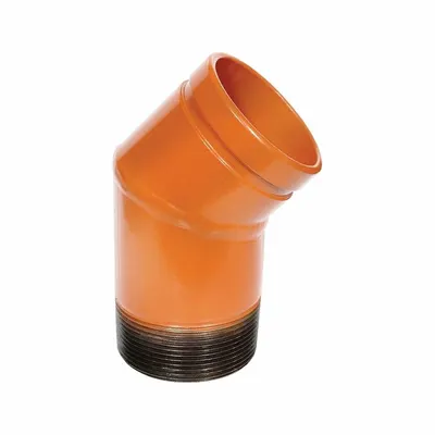 GRUVLOK 45° Grooved Pipe Elbow, Ductile Iron - Grooved Pipe Fittings
