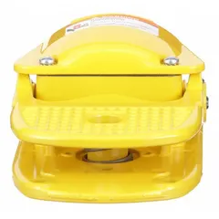 The SQUARE D 9002AW5 is a single-pedal foot switch from the 9002AW Series. It features momentary SPDT switch action and is electrically corded for direct connection to control circuits. This switch is suited for industrial control applications requiring hands-free, momentary switching, such as in manufacturing and assembly operations.
