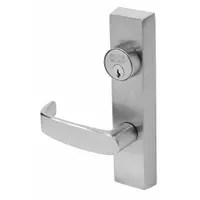 SARGENT Mechanical Exit Device Trim: 48 in Max Door Wd, Chrome (MPN 713-8 ETL LHRB 26D)