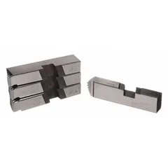 Aluminum die for threading 2-1/2 in to 4 in pipe with NPT right-hand threads. Designed for use with Ridgid Machine Universal heads in threading machines. Suitable for cutting threads on steel or iron pipe in plumbing and industrial piping applications.