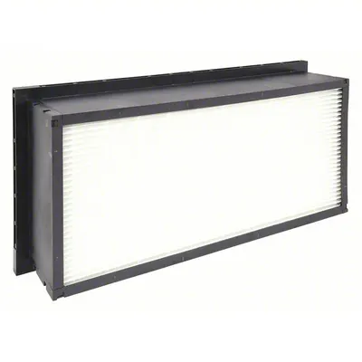 OEM Minipleat Air Filter: 24 in x 12 in x 6 in, Fiberglass, Plastic, Single Header - MERV 15 Minipleat Air Filters