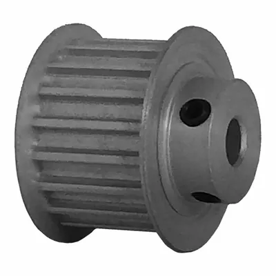 Dayton Timing Pulley: Curvilinear, Fixed, For 15 mm Belt Wd, 18 Teeth, 5 mm Pitch - HTD Section Fixed-Bore Timing Pulleys with Hub