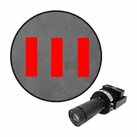 VISUAL WORKPLACE INC. LED Safety Walkway: LED Safety Walkway, Diagonal, Projector with Lens, 100 W (MPN 66-3136-231050-PS153)