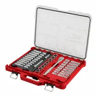 MILWAUKEE Mechanic Hand Tool Set: 1/2 in Drive, 47 Piece, 6-Point, SAE (MPN 48-22-9487)