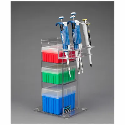 POLTEX Lab Bench Vertical Organizer: 6 3/4 in Overall Wd, 12 1/4 in Overall Ht - Lab Organizers