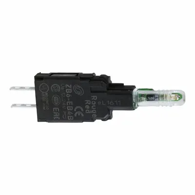 SCHNEIDER Lamp Module: 14 mm Size, Yellow, LED, 120 V AC Rating - Lamp Modules