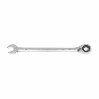 GEARWRENCH Combination Ratcheting Wrench: Alloy Steel, Full Polish Chrome, 8 mm Head Size, Std (MPN 86608)