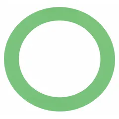 Green polyester arbor shim with 0.003 in thickness, 1.25 in inside diameter, and 1.75 in outside diameter. Thickness tolerance is ±0.00015 in, inside diameter tolerance +0.005/-0.015 in, and outside diameter tolerance ±0.005 in. Supplied in a 10-pack. Used for precise axial clearance adjustment between machine components such as gears, bearings, and pulleys on a shaft.