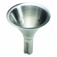 APPROVED VENDOR Lab Funnels: Stainless Steel, 80 mm, 12 mm, Silver (MPN UN5004-80)
