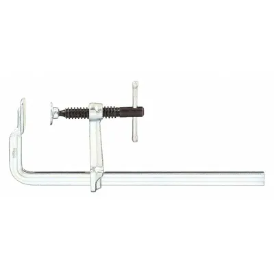 BESSEY Bar Clamp: Light Duty, Sliding T Handle, 8 in Jaw Opening - Max, 400 lb Clamping Force - Bar Clamps
