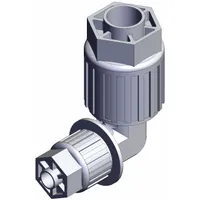 SMC High Purity Tube Fitting: 1/2 in OD x 1/4 in OD Size, Compression x Compression, PFA (MPN LQ3E4A-R2)