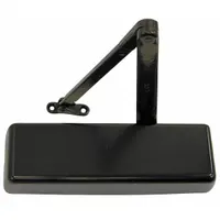 LCN Door Closer: Top Frame Mounting Type, Grade 1 - Heavy Duty, Bronze, 12 1/4 in Lg, 2 1/4 in Wd (MPN 4011-REG RH DKBRZ)