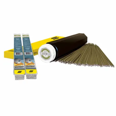 ESAB Stick Electrode: Stainless Steel, E312-16, 1/8 in x 14 in, 5 lb - E312 Stick Welding Electrodes