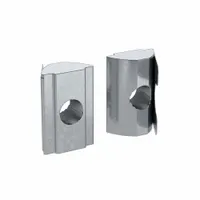 Roll In T-Nut: M6 Size, For 8 mm Slot Wd, 15 Series/40 Series, Single Center, Zinc-Plated, 4 PK (MPN 096026F)
