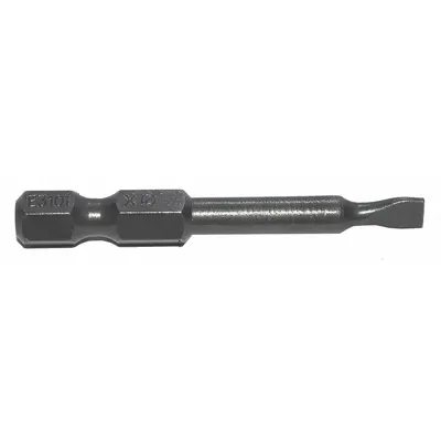 ZEPHYR Power Bit: Power Bit, Slotted Head, Imperial, 4F-5R Bit Industry Size, Std - Power Bits