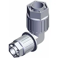 SMC High Purity Tube Fitting: 3/4 in OD x 1/2 in OD Size, Compression x Compression, PFA (MPN LQ3E5A-R1)