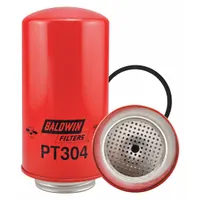 BALDWIN FILTERS Oil Filter: PT304, 2 3/4"-4 Thread Size, 7 5/8 in Overall Ht, 3 7/8 in Outside Dia