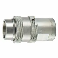 PARKER Body Assembly Coupling: 3/8 in, 3/8"-18 Thread Size, Steel, 10 g/min Max Flow Rate (MPN NS-371-6FP)