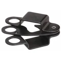 Loose handle padlock attachment for Square D QO and QOB miniature circuit breakers. Enables locking of the breaker handle to support lockout/tagout procedures in electrical panels.
