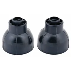 Replacement spray head for Bradley freestanding eye/face wash stations. Sold as a 2-pack in black finish. Compatible with Bradley series models and replaces part S19-230FW. Includes instruction sheet for installation.