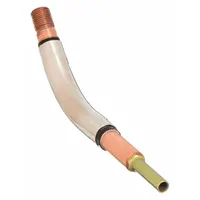 AMERICAN TORCH TIP Conductor Tube: For Classic No. 4 Series, 45°, 3 in Radius, Metal (MPN 64J-45)
