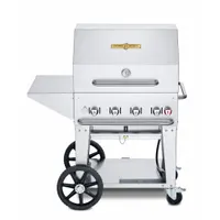 Gas Grill: Natural Gas, 4 Burners, 64,500 BtuH Heating Capacity, 52 in Overall Ht, 28 in Overall Dp (MPN MCB-30 PKG NG)