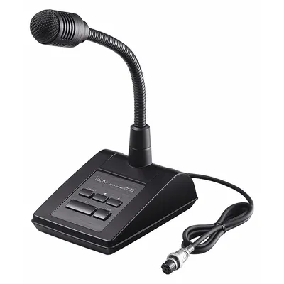 ICOM Desktop Microphone: Fits Icom, For 7100/7300/7610/7851/9700/A220 Series - ICOM-Compatible Microphones & Speakers