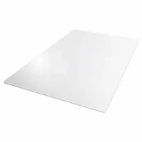 FLOORTEX Chair Mat: Rectangle, 0.07 in Thick, 53 in Overall Lg, 45 in Overall Wd, Clear, Smooth (MPN NRCMFLBS0003)