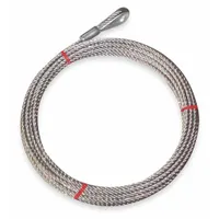 APPROVED VENDOR Wire Rope: Stainless Steel, 7 x 19, 740 lb Working Load Limit, 100 ft Overall Lg (MPN 1DLD4)