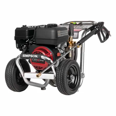 SIMPSON Gas-Powered Pressure Washer: Heavy Duty, Cart, 3,000 psi, 3 gpm - Cold Water Pressure Washers