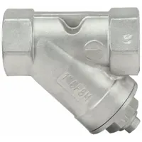 APPROVED VENDOR Y Strainer: 1 in, NPT, Mesh, 50 mesh Screen Size, Stainless Steel, PTFE, 3 1/4 in Ht (MPN G-YSS-100)