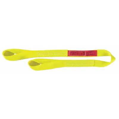 LIFT-ALL Web Sling: Type 4, Nylon, 2 Plies, 10 ft Sling Lg - Light-Use Nylon Twisted-Eye Web Slings
