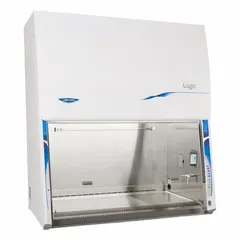 This Class II, Type A2 biosafety cabinet provides product and personnel protection for microbiological work with low- to moderate-risk agents. Constructed with stainless steel, it includes a blower and measures 66 3/8 in wide by 32 in deep. A base or stand is required but not included.