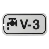 BRADY Lockout Tag: None/ No Header, V-3, Polystyrene, English, Plastic (MPN 105666)