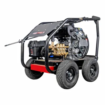 SIMPSON Gas-Powered Pressure Washer: Heavy Duty, Cart, 5,000 psi, 5 gpm - Cold Water Pressure Washers